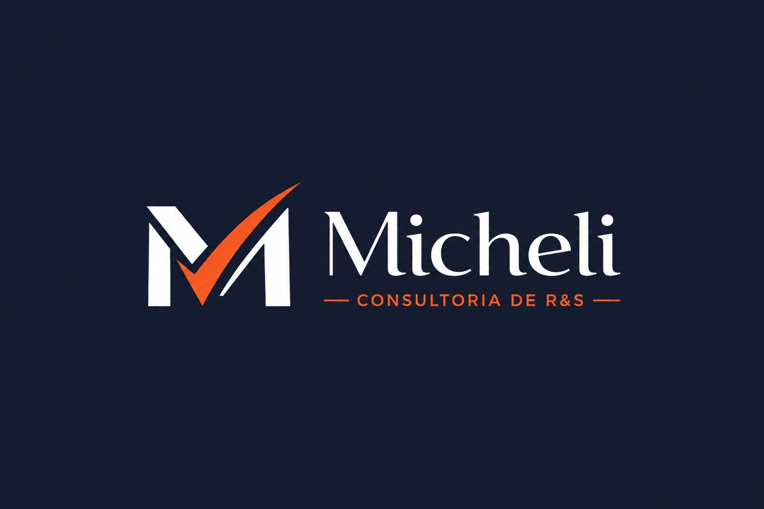 Micheli Consultoria de R&S - identidade visual premium